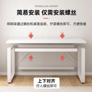 家用简易书桌卧室工作台出租房学生学习桌写字桌办公桌 电脑桌台式