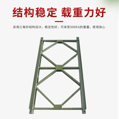 贝雷片321型贝雷架支撑架高载重钢便桥配件公路贝雷架贝雷桥