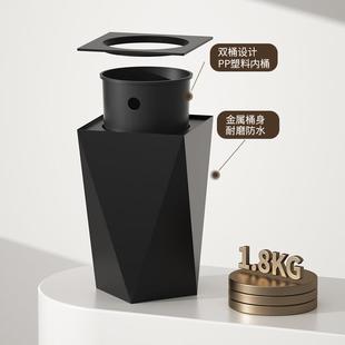 创意菱形垃圾桶家用客厅卧室卫生间商用办公室酒店厕所高颜值纸篓
