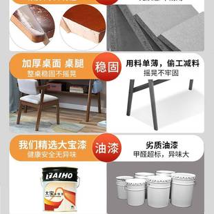 家用学生初中简易办公桌子卧室写字儿童学习桌 书桌实木电脑桌台式