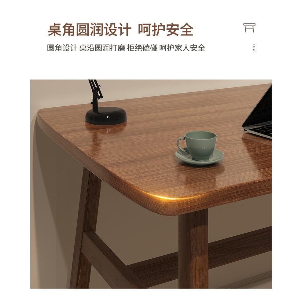 台式电脑桌书桌家用办公桌工作台简易出租屋桌子卧室学生学习写字