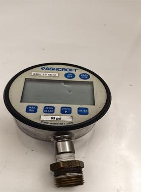 雅斯科ASROFT数字压力表302089SD02L60#  60PSI