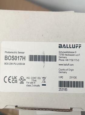 BOS017H巴鲁夫开关议价