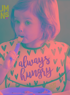 Bumkins围兜婴儿辅食幼儿童防水吃饭罩衣喂饭口水围嘴宝宝食