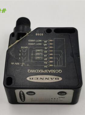 BANNER邦纳颜色真彩传感器QC50A3P6XDWQ 10-30VDC现货