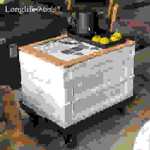longlife工业风折叠收纳箱户外露营野餐储物桌整理双开后备箱家用