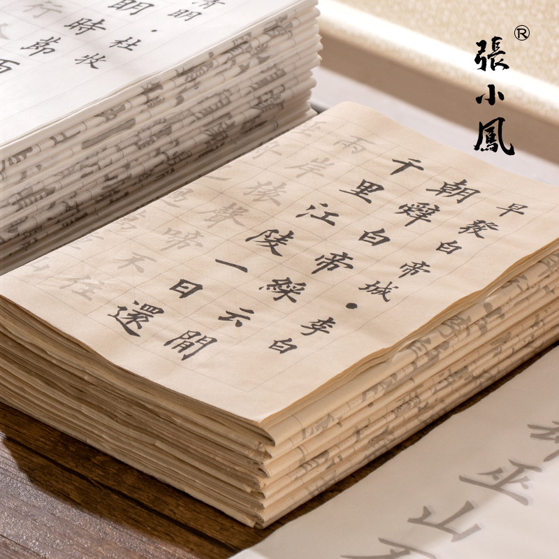 张小凤临摹字帖练字初学者宣纸毛笔书法专用毛笔字兰亭序描红软笔
