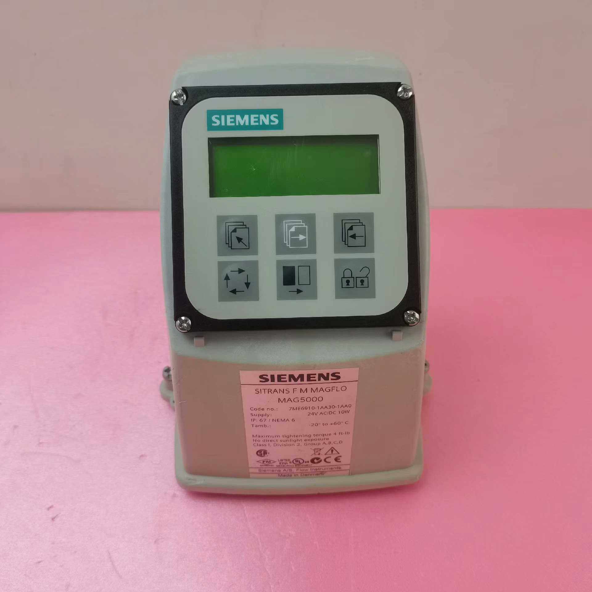 议价西门子7ME6910-1AA30-1AA0电磁流量计转换器模