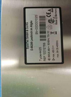 Type 4425 SN-OOOOO1O25 议价议价