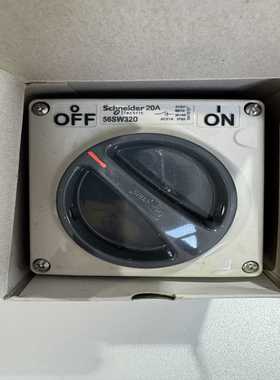 56SW320电源防水开关旋钮三相控制工业电源户外防雨开关