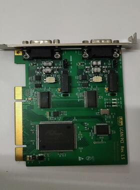 采集卡PCICAN PCI转CAN PCI接口CAN卡 CA（夫美商行）