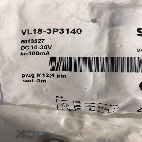 西克传感器 VL18-3P3140产品号：6013527(崽崽配件）