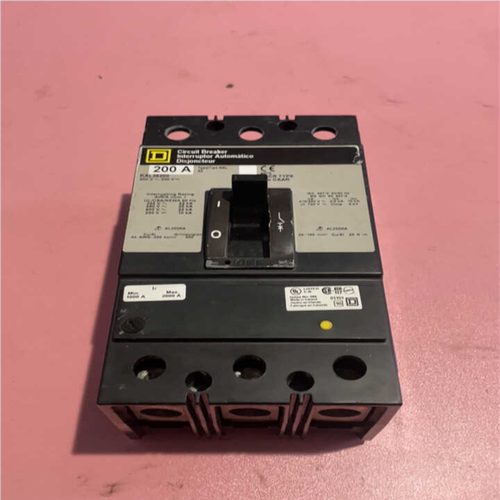 SQUARE D塑壳断路器 KAL36200 200AMP（gg设备）