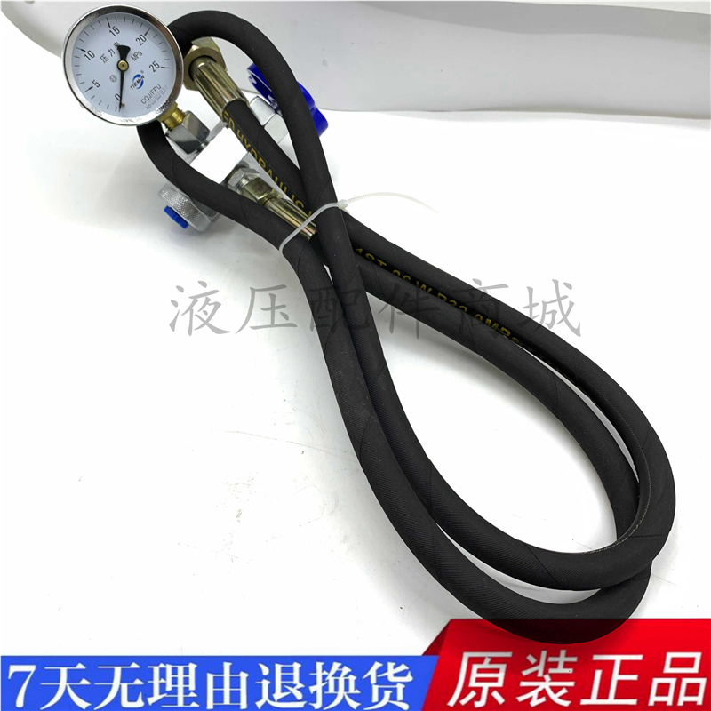 蓄能器充氮工具 奉化NXQA皮囊式蓄能器CQJ-40充气工具