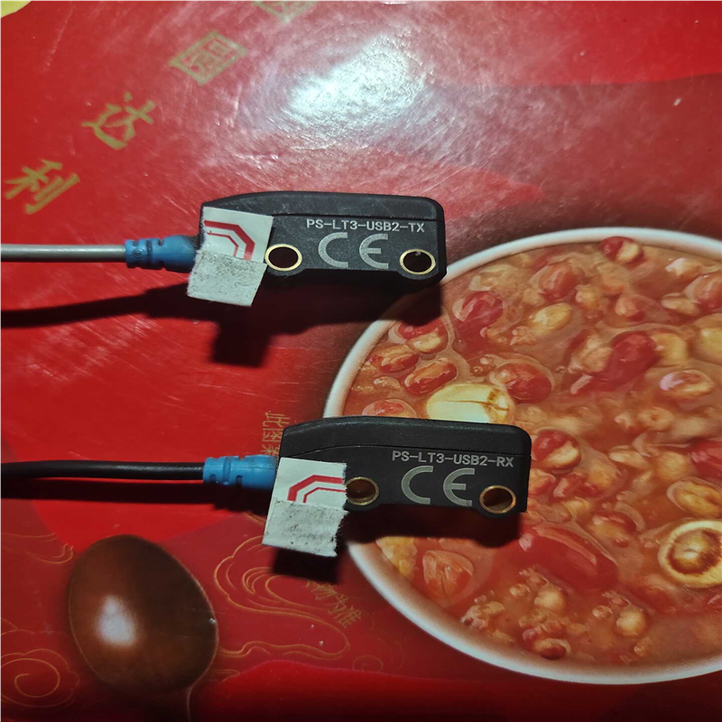 议~台达PS－LT3－USB2－TX/RX对射光电传感器，实物全