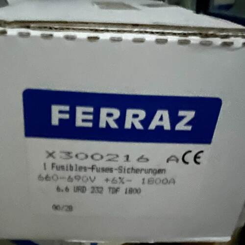 全新FERRAZ进口X300216熔断器 690V 1800~议价