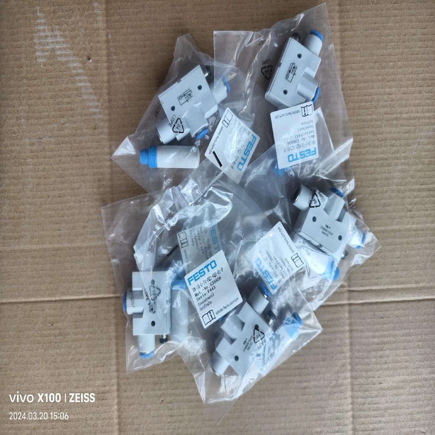 FESTO 费斯托 VN-10-L-T4-PQ2-VQ2-O(崽崽配件）