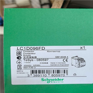 接觸器LC1D096FD 議價 110VDC