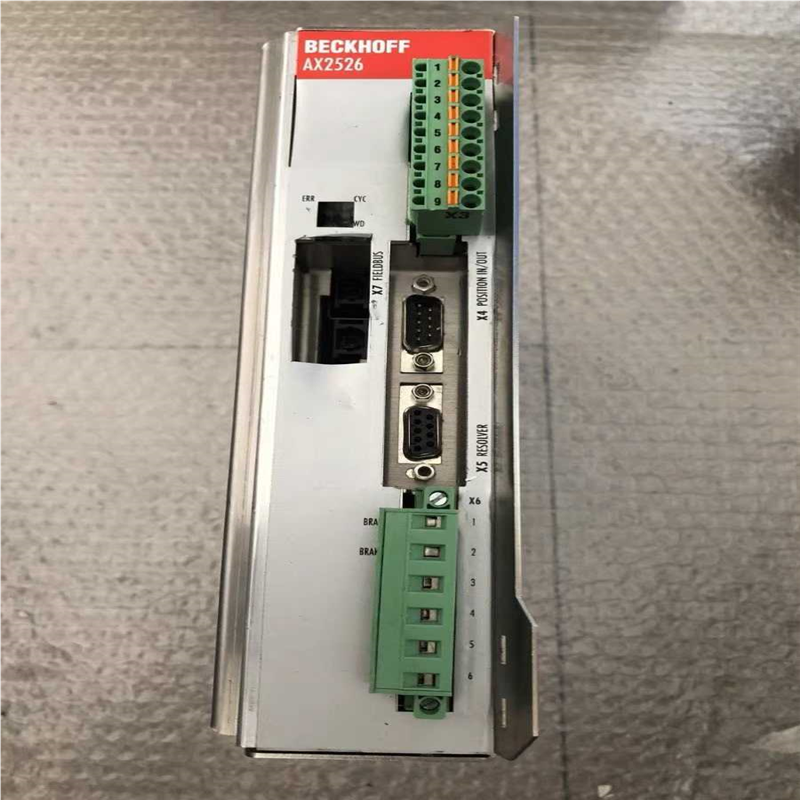 议~BECKHOFF倍福伺服驱动器AX2526-B200 原装现