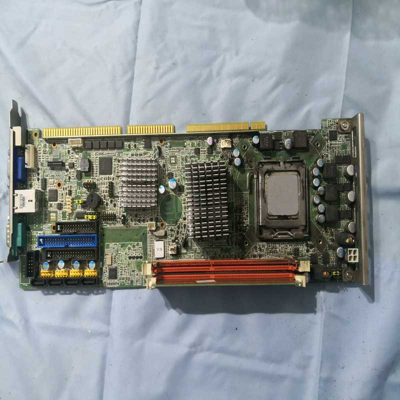 议价~研华工控主板PCA-6011 REV.A1单网口实物图