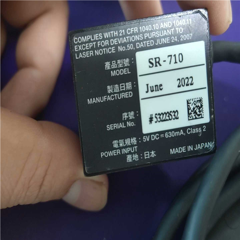 询价~SR-710基恩士实物图，功能测试完好，便宜卖，欢迎咨