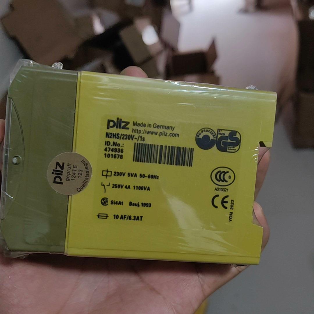议~皮尔兹PiIZ安全继电器N2HS/230V-/1s 4749