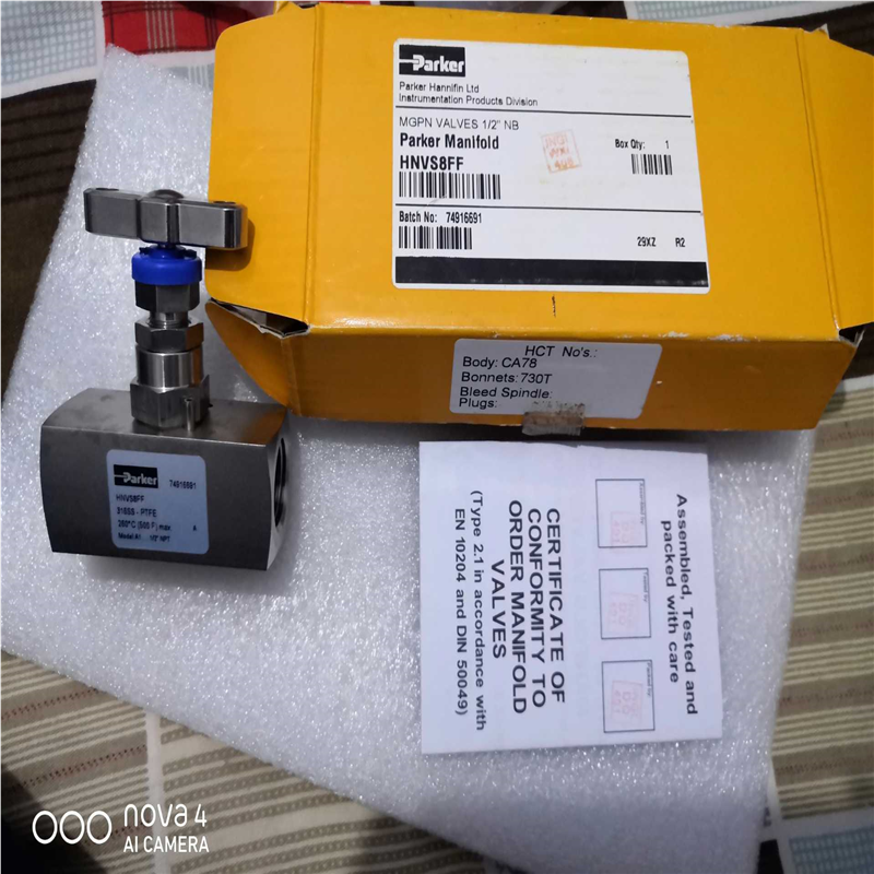 HNVS8FF 316SS-PTFE Paker规格1/(崽崽配件）