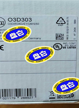 IFM易福门3D传感器O3D303 报价为准实单（基数电子）