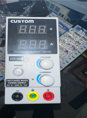 东洋稳压电源CUSTOM DPS-3003电源30V 3A（夫美商行）