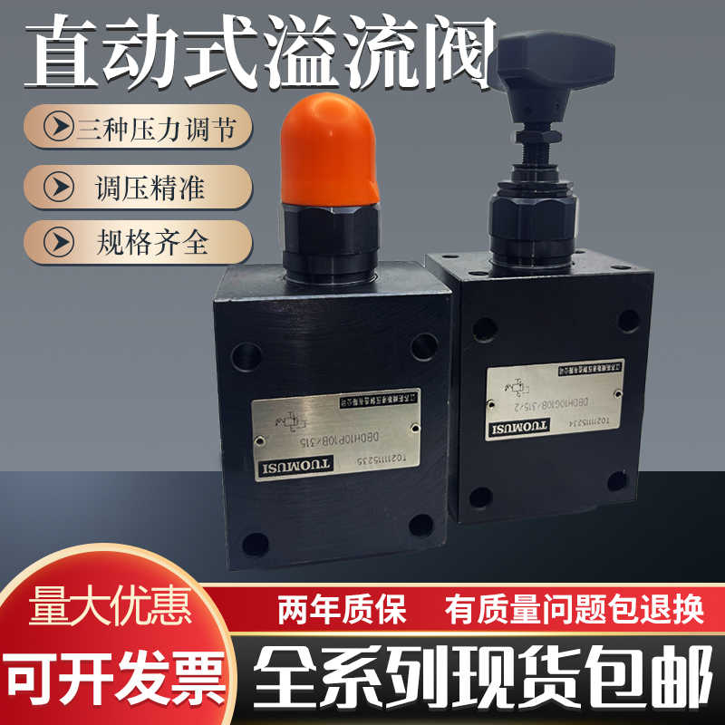 DBDH10P10/315直动式溢流阀DBDH10G10/315/2 DBDS10K10/315 200
