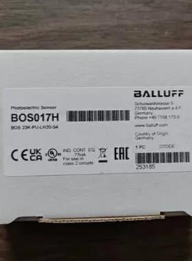 全新原装正 巴鲁夫 BOS017H 光电开关 BOS 23K-PU-LH20-S4 现货