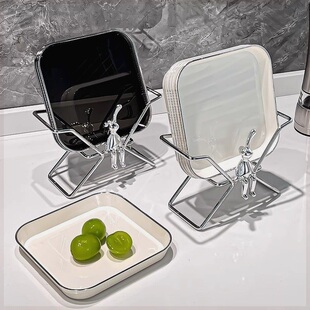 高级吐骨碟家用食品级高端档餐桌垃圾盘碟吐骨头渣盘新款水果盘子