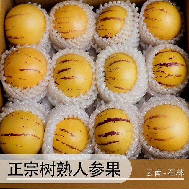 宁可为生鲜店真·树上熟正宗云南石林人参果人生圆果黄肉产地直发图片