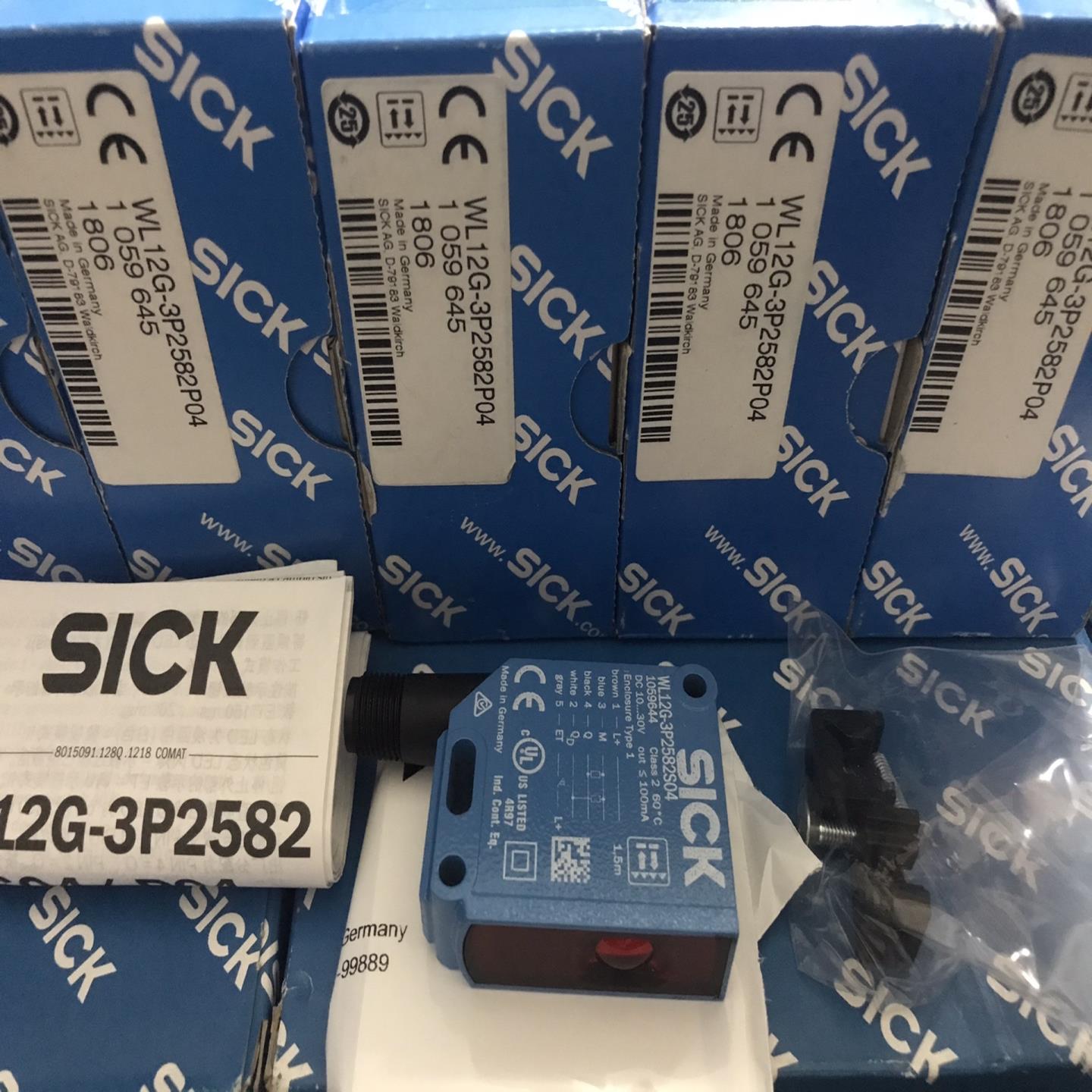 SICK 西克光电传感器WL12G-3P2582S04。(崽崽配件）