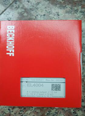 倍福BECKHOFF模块EL4004 全新原装未拆封正品~议价