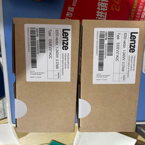 询价~伦茨8200变频器E82EV371K2C可直接拍