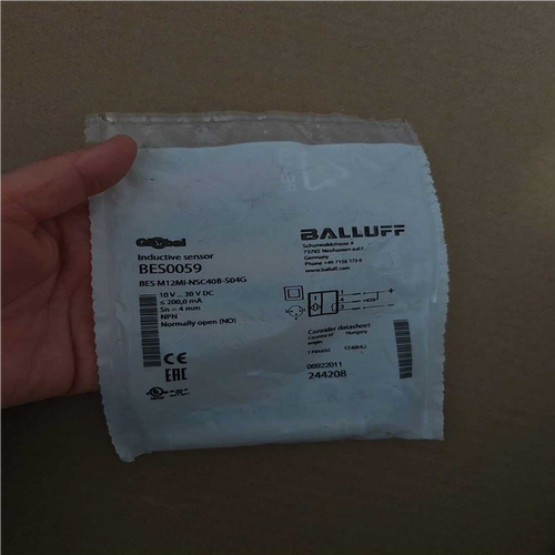 询价~BALLUFF全新原装巴鲁夫BES0059电感式接近开关BE