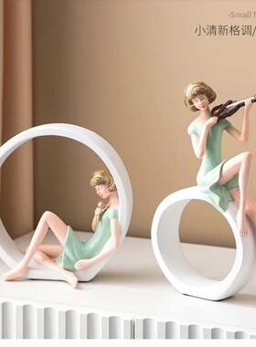 家庭摆件北欧酒柜工艺品