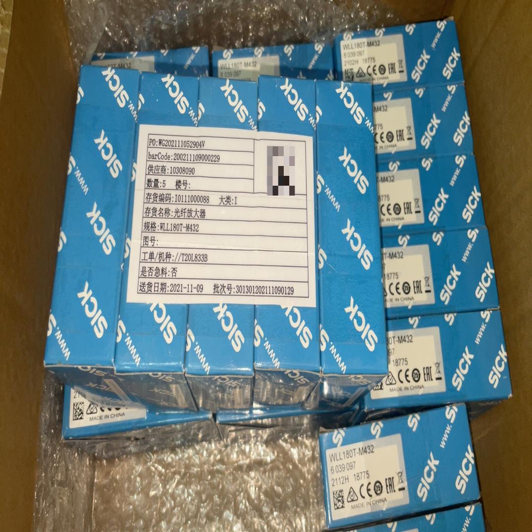 sick光纤放大器WLL180T-M432，实物图片.~议价