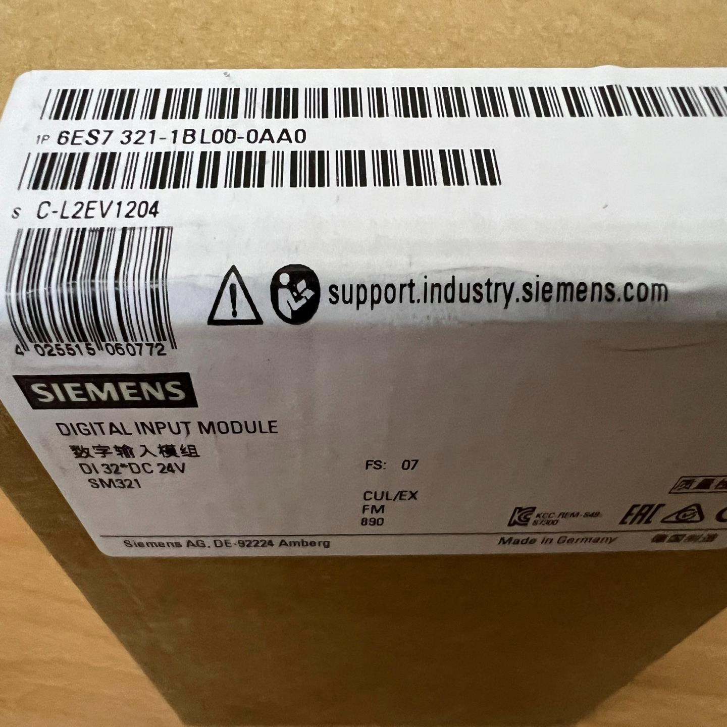 全新原装正品6ES7 321-1BL00-0AA0西门子模块~议价