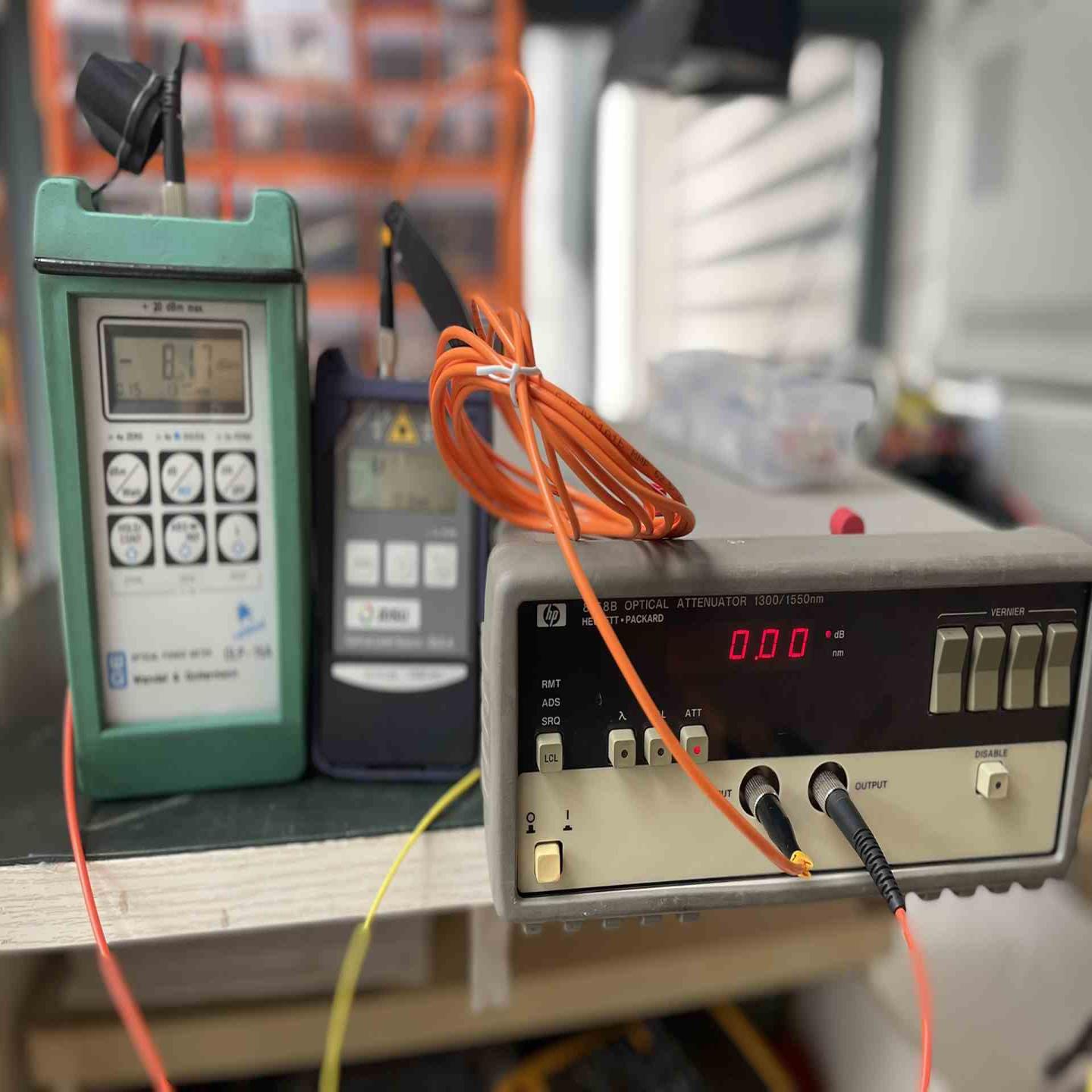 议~多模光衰减器 hp8158B功能正常。