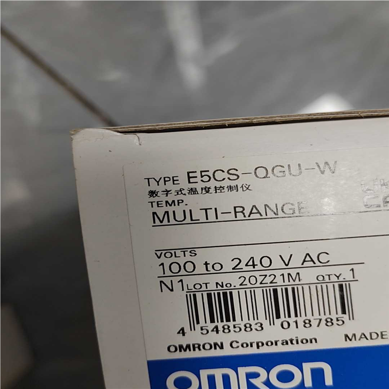 （议价）龙E5CS-QGU-W数字式温度控制仪，全新原包装未拆封