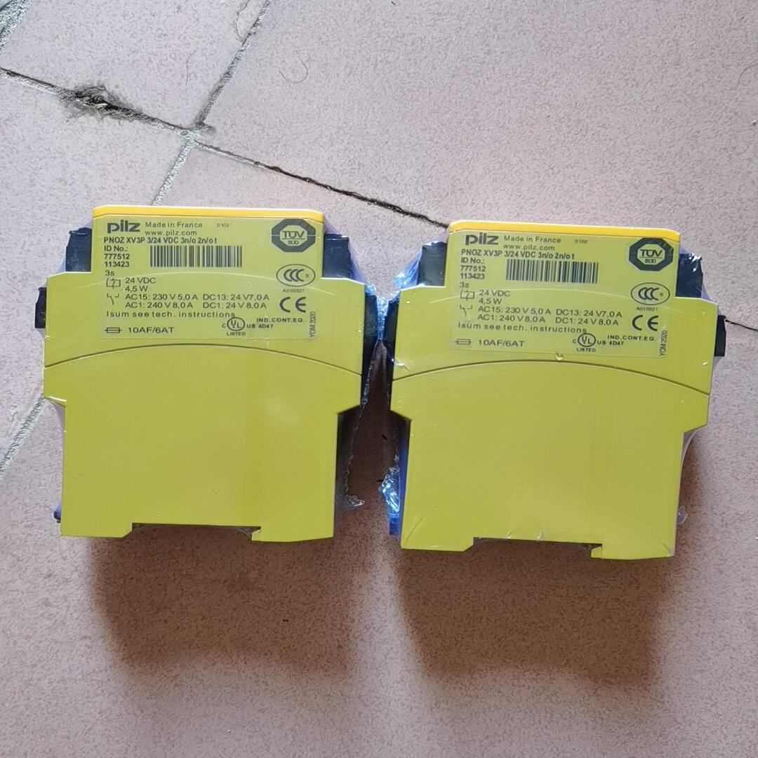 议~皮尔兹PNOZ安全继电器PiIZ XV3P 777512全新
