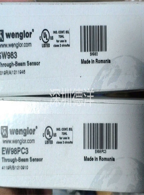 Wenglor 全新原装正SW983 EW98PC3传感器 现货~议价