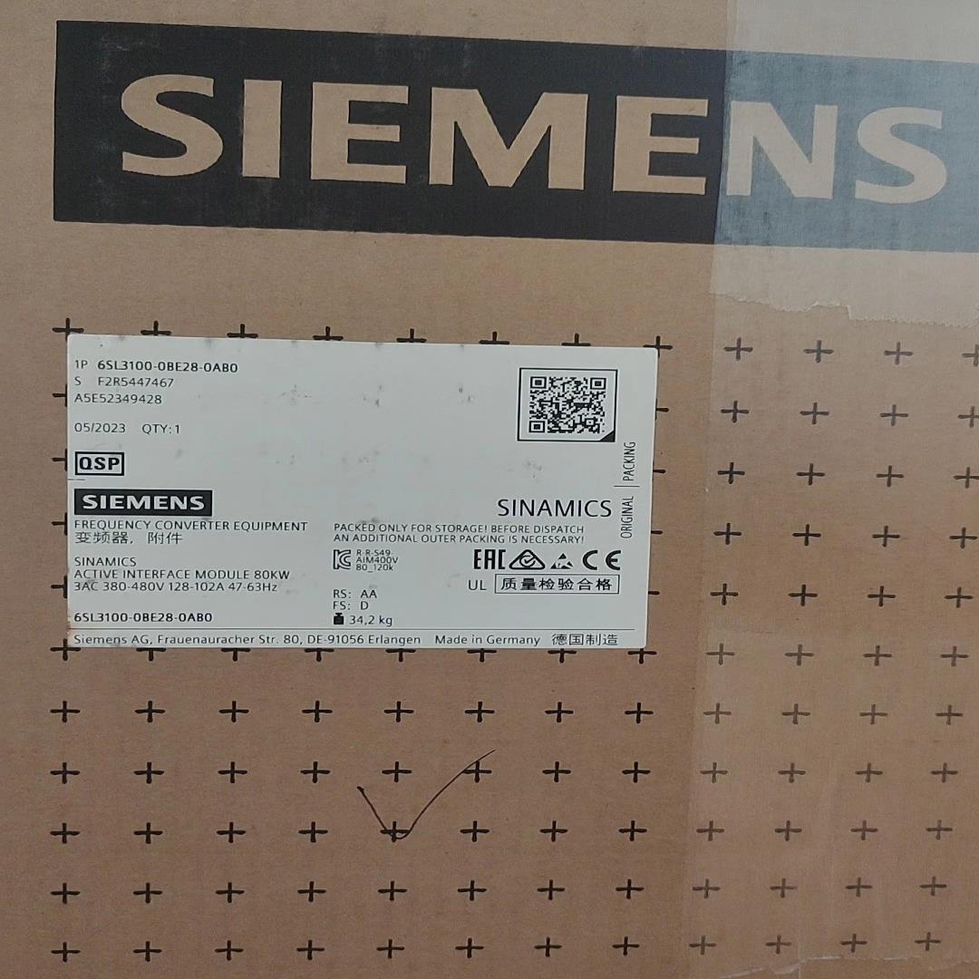 （议价）子变频器6SL31000-0BE28-0AB0全新原装现