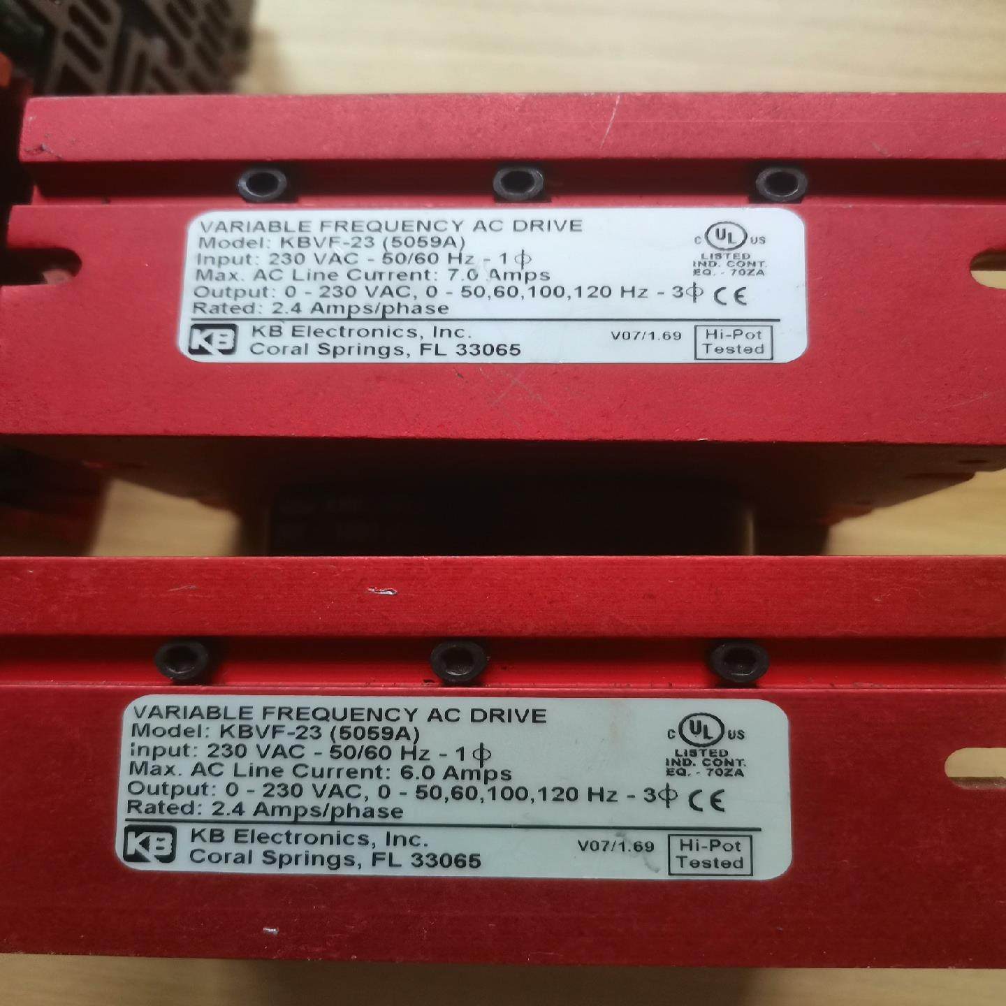 【汇生】KBVF-23美国KB直流调速器，折机功能包好，实物图【