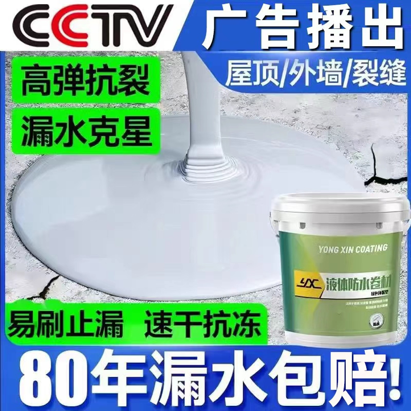 屋顶外墙防水补漏涂料