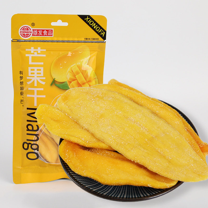 休闲零食蜜饯水果干65克袋装芒果干 马来风味办公室小吃果铺