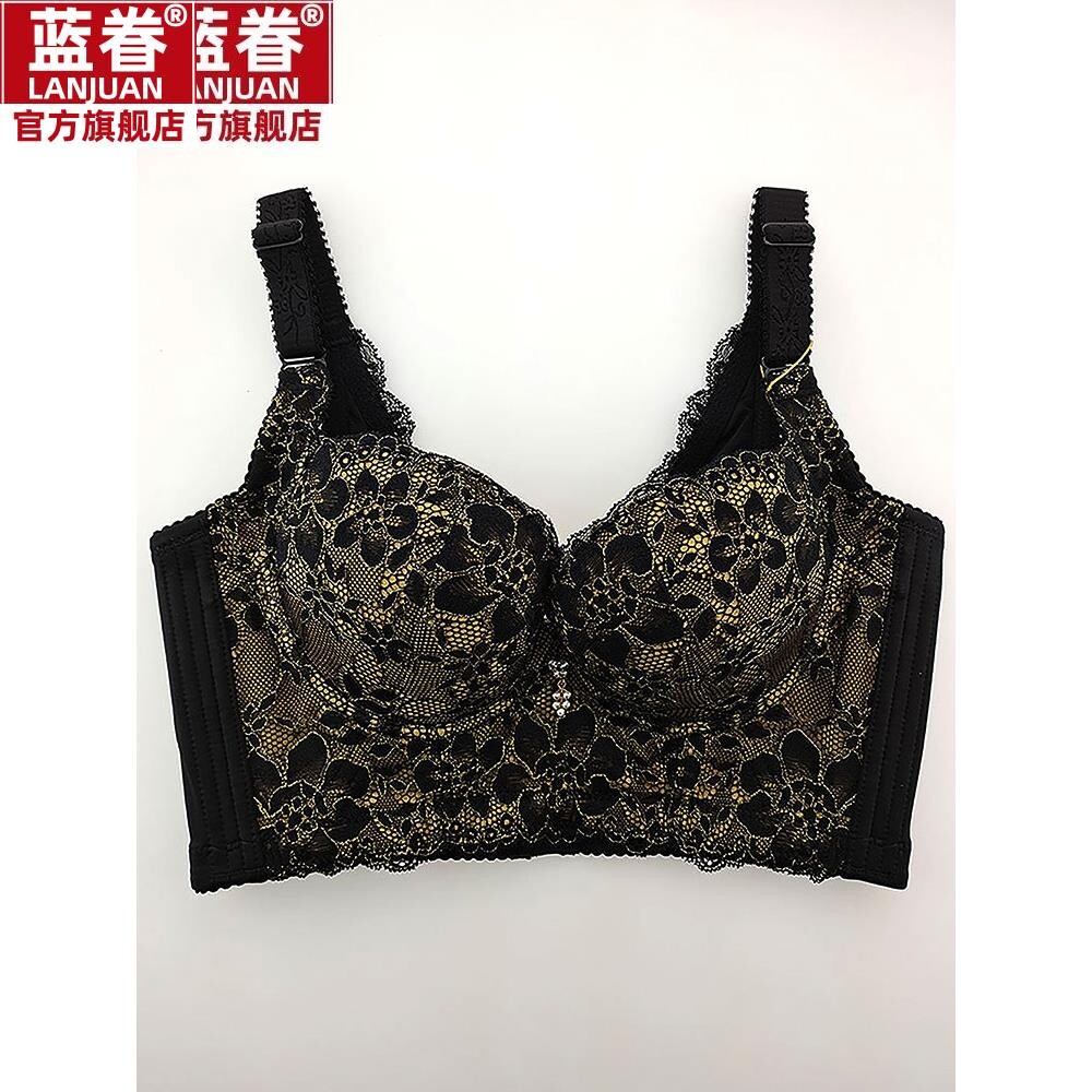 平胸增大文胸加厚按摩精油内衣聚拢小胸显大调整收副乳提拉防下垂