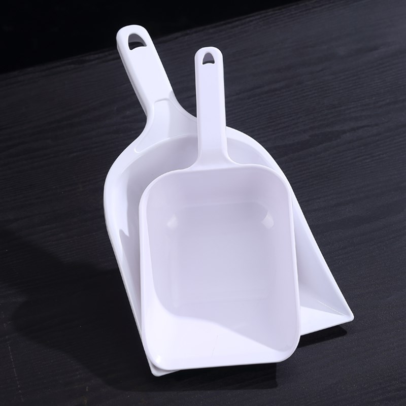 热销牢不可破!厚钢化塑料铲牛筋加厚大号饲料勺添料斗锹掀瓢农业